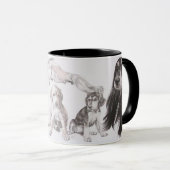 Opgroeien Saluki Mok (Voorkant rechts)