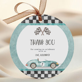 Opgroeien tot twee snelle tweede verjaardag ronde sticker