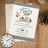 Opgroeien Twee Fast Boy Verjaardagsauto  Kleur Kaart