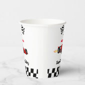 OPGROEIEN TWEE snelle race auto jongen 2e verjaard Papieren Bekers (Rechts)