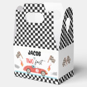 Opgroeien twee snelle race auto jongen tweede verj bedankdoosjes (Geopend)