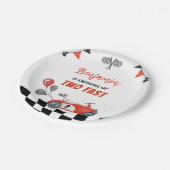 Opgroeien twee snelle  verjaardagspapier Bord (Gekanteld)