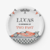 Opgroeien twee snelle verjaardagspapier Bord (Voorkant)