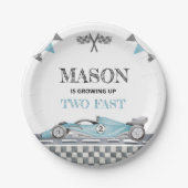 Opgroeien twee snelle verjaardagspapier Bord (Voorkant)