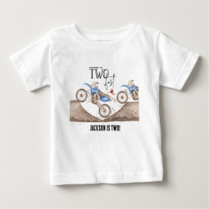 Opgroeien TWEELING SNELE Blue Dirt Bike 2e verjaar