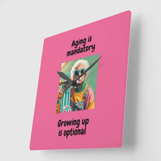 Opgroeien Vierkante Klok (Hoek)