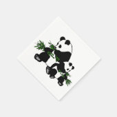 Opgroeiende panda servet (Hoek)