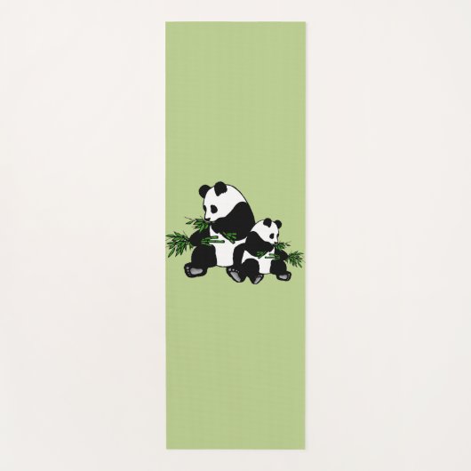 Opgroeiende Panda Yogamat (Voorkant)
