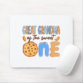 Opgrootmoeder van de lieve cookies en melk Bi Muismat (Met muis)