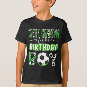 Opgrootmoeder van de verjaardagsvoetballer Bi T-shirt