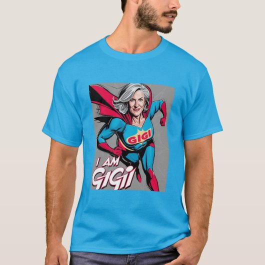 Opgroottantes zijn geweldige superhelden gigi t-shirt (Voorkant)