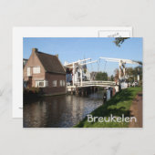 ophaalbrug briefkaart (Voorkant / Achterkant)