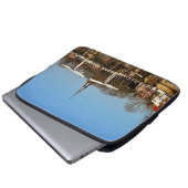 Ophaalbrug in Nederland. Laptop Sleeve (Voorkant onderkant)