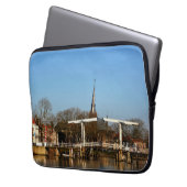 Ophaalbrug in Nederland. Laptop Sleeve (Voorkant Links)