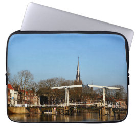 Ophaalbrug in Nederland. Laptop Sleeve
