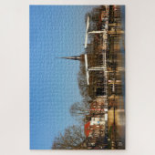 Ophaalbrug in Nederland. Legpuzzel (Verticaal)