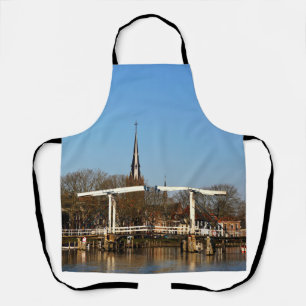 Ophaalbrug in Nederland. Schort