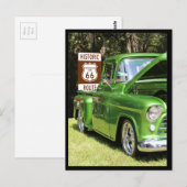 Ophaalroute 66 cadeaus briefkaart (Voorkant / Achterkant)