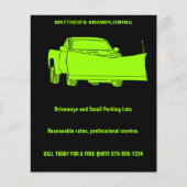 Ophaalwagen met ploegenstroom flyer (Voorkant)