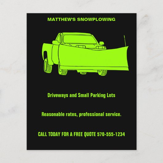 Ophaalwagen met ploegenstroom flyer (Voorkant)