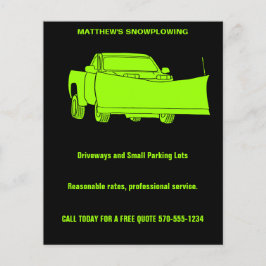 Ophaalwagen met ploegenstroom flyer