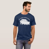Ophaalwagen met ploegenstroom t-shirt (Voorkant volledig)