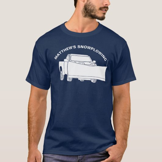 Ophaalwagen met ploegenstroom t-shirt (Voorkant)