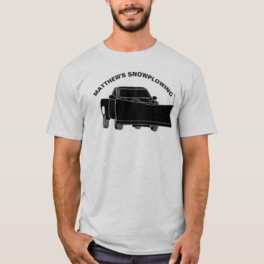Ophaalwagen met ploegenstroom t-shirt (Voorkant)