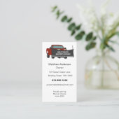 Ophaalwagen met ploegenstroom visitekaartje (Staand voorkant)