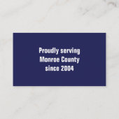 Ophaalwagen met ploegenstroom visitekaartje (Achterkant)