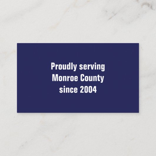 Ophaalwagen met ploegenstroom visitekaartje (Achterkant)