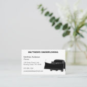 Ophaalwagen met ploegenstroom visitekaartje (Staand voorkant)