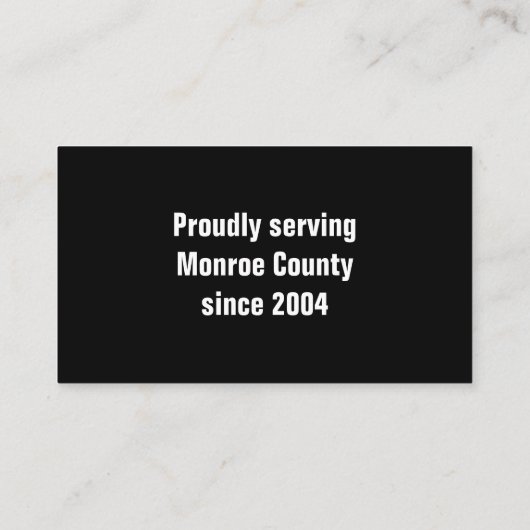 Ophaalwagen met ploegenstroom visitekaartje (Achterkant)