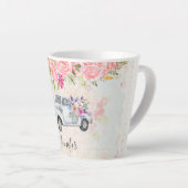 ophaalwagen Rustige Waterverf Latte Mok (Rechterhoek)