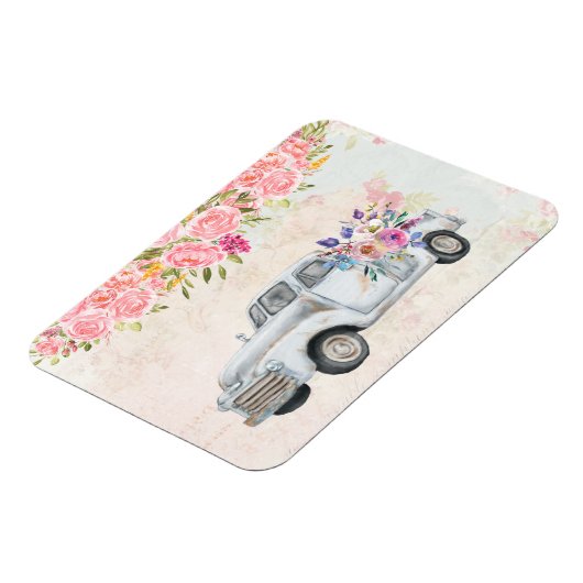  ophaalwagen Rustige Waterverf Magneet (Linkerzijde)