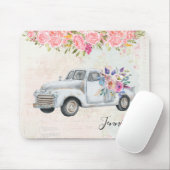  ophaalwagen Rustige Waterverf Muismat (Met muis)