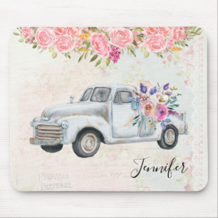  ophaalwagen Rustige Waterverf Muismat