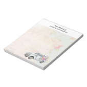 ophaalwagen Rustige Waterverf Notitieblok (Linkerzijde)