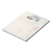  ophaalwagen Rustige Waterverf Notitieblok (Linkerzijde)