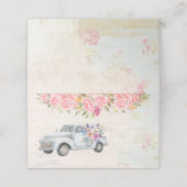  ophaalwagen Rustige Waterverf Plaatskaartje (Buitenkant ongevouwen)