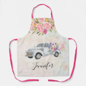 ophaalwagen Rustige Waterverf Schort (Voorkant)