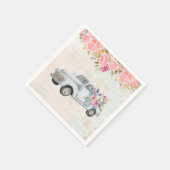  ophaalwagen Rustige Waterverf Servet (Hoek)