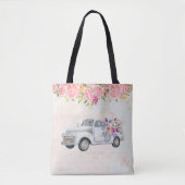 ophaalwagen Rustige Waterverf Tote Bag (Voorkant)
