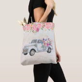 ophaalwagen Rustige Waterverf Tote Bag (Dichtbij)