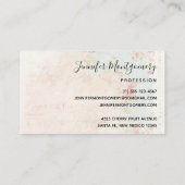 ophaalwagen Rustige Waterverf Visitekaartje (Achterkant)