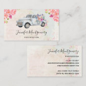 ophaalwagen Rustige Waterverf Visitekaartje (Voorkant / Achterkant)