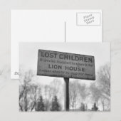 Ophalen van verloren kinderen in het Leeuwhuis: 19 Briefkaart (Voorkant / Achterkant)
