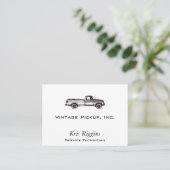  ophalen visitekaartje (Staand voorkant)