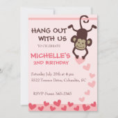 Ophangen Birthday Party Kaart (Voorkant)