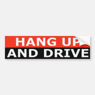 Ophangen en station bumpersticker